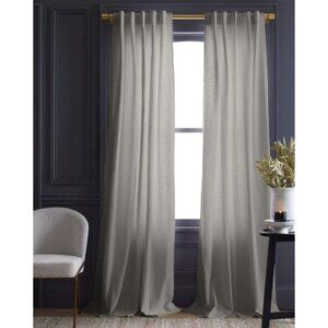 Quince‎ Cotton Slub Curtain Cloud Grey 48x84